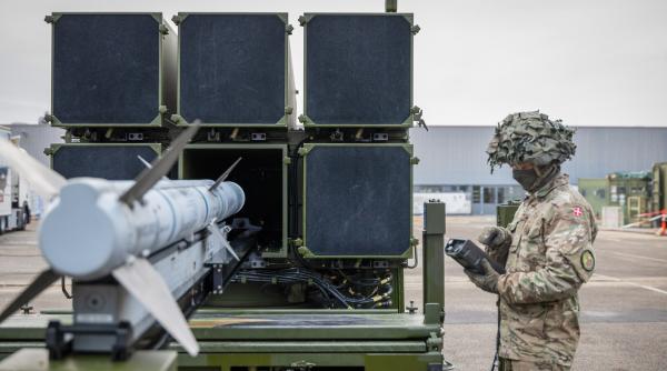 Norvegia suplimentează stocul de rachete NASAMS pentru Ucraina