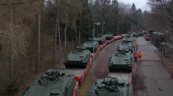 Nodul logistic militar la Satu Mare: De ce a decis compania Rheinmetall să mute reparațiile blindatelor Marder de la fabricile din Germania la granița României