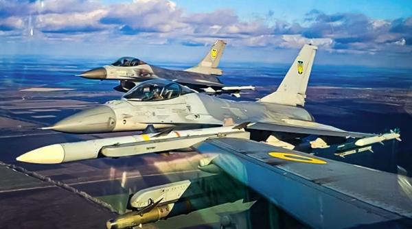 Rușii vânează în Ucraina avioane F-16 și sisteme Patriot din interiorul spațiului aerian rus: „Combinație” de atacuri cu rachete lansate de MiG-31K și Su-57