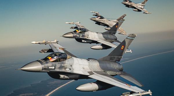 O dronă rusească a intrat în spațiul aerian al României. Două aeronave F-16, trimise pentru a răspunde atacului