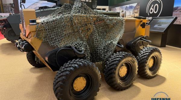 România caută drone terestre: A fost prezentat UGV-ul turco-român. Otokar și românii de la BlueSpace propun și proiectare în România