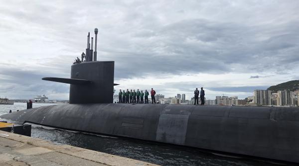 SUA trimite în Europa un submarin nuclear din clasa Ohio cu rachete balistice