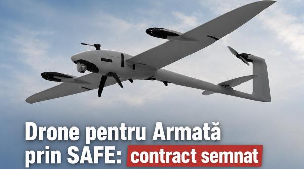 DefenseRomania, confirmat: Contractul pentru drone de supraveghere, semnat. România va dispune de 34 de sisteme din 2027