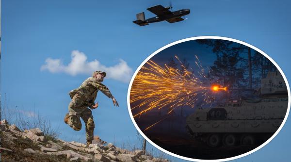 Armata SUA exersează lupta anti-dronă. Exercițiu militar major lângă frontiera cu Belarus