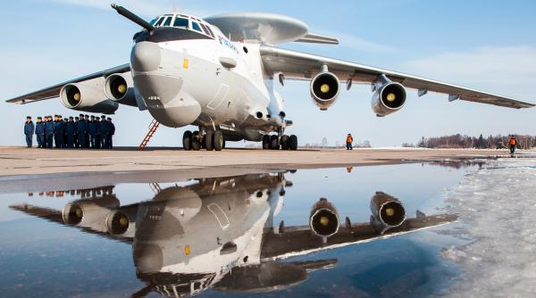 După ce ucrainenii au distrus trei astfel de aparate radar, Forțele Aeriene Ruse au recepționat o nouă aeronavă de avertizare timpurie A-50U