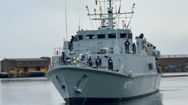 România participă la manevrele MCM BLACK SEA cu vânătorul de mine Căpitan Constantin Dumitrescu, fosta navă britanică HMS PEMBROKE