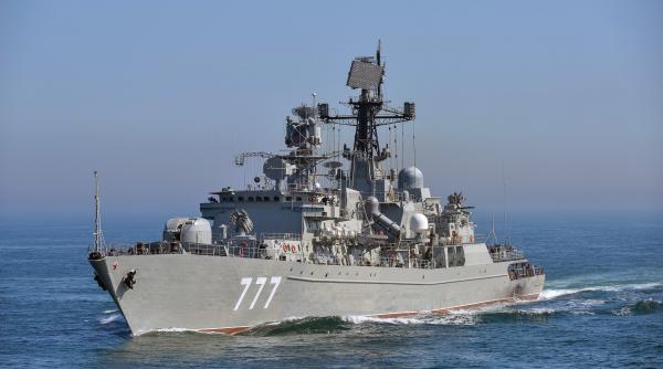 Rușii merg la limită: Fregata rusă Neustrașîmîi a tras cu muniție reală în apropiere de coasta Marii Britanii