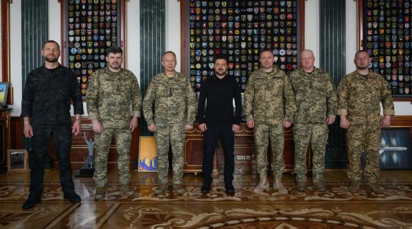 Ucraina schimbă liniile la conducerea Armatei. "Mulțumesc, Sîrskîi și Hnatov, succes, Drapatîi și Skibiuk". Generalii înlocuiți vor servi în continuare pentru apărarea Ucrainei 