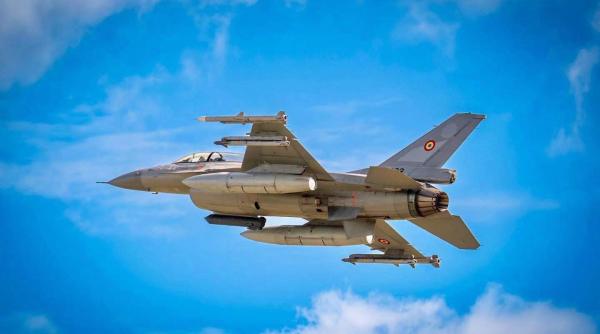 Racheta, nu tunul. Avionul F-16 al României a doborât drona cu o rachetă, confirmă MApN. A tras și Eurofighter?