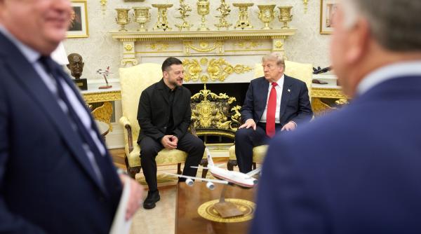 Zelenski s-a întâlnit cu Trump la Casa Albă. Producția de rachete Patriot, pe agenda de discuții