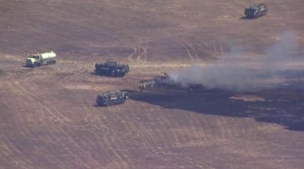 „F-35 down”. Un avion de luptă de tip F-35 s-a prăbușit în SUA (Video)