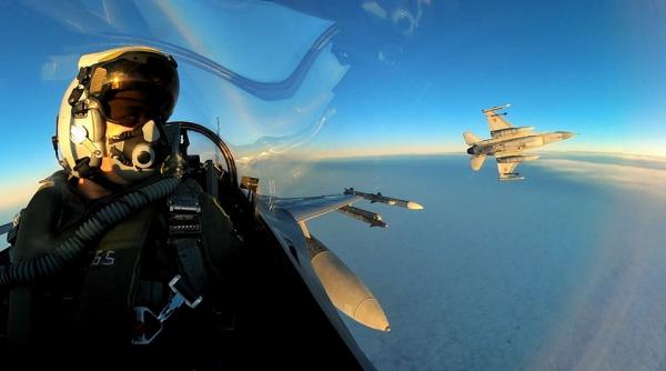 Două alerte aeriene consecutive și un obiect suspect la Costinești. Avioanele F-16 au executat misiuni duble de interceptare