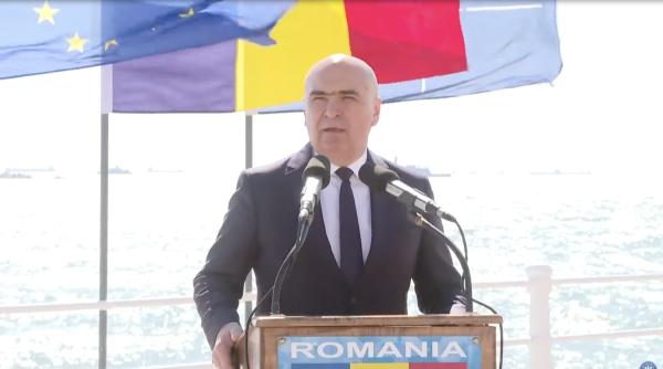 Ilie Bolojan: Misiunea Marinei nu se limitează la apărarea granițelor teritoriale, ci include protejarea investițiilor românești din Marea Neagră