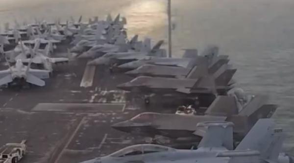 SUA trimit portavionul George Washington pentru înlocuirea USS Lincoln care se află pe mare de peste 200 de zile