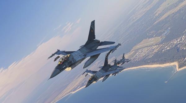 Dronă marină care dădea târcoale în zona platformei Neptun Deep, distrusă cu tunul de bord de un F-16 al României (Foto)