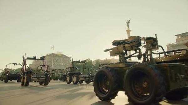 Kievul, ”invadat” de drone... ucrainene: Defilare cu echipamente fără pilot la parada de Ziua Independenței