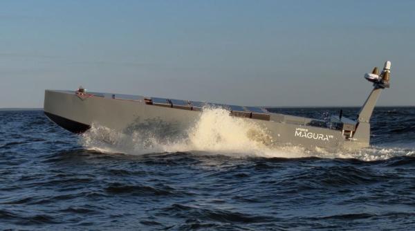 Ucraina lansează „mini-portavionul” pentru drone: Platforma maritimă MV11 va lansa zeci de interceptoare aeriene de pe mare