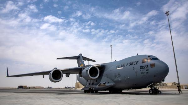 Un C-17 al Forțelor Aeriene Americane a aterizat la Moscova, fără a exista un motiv anume comunicat în mod oficial
