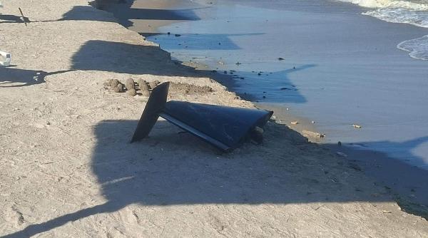 Dronă aeriană găsită pe plaja din Olimp a fost detonată de SRI