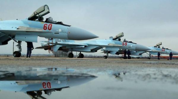 Armata rusă a primit un nou lot de avioane de vânătoare Su-35S de generație 4++, capabile să transporte rachete cu rază lungă de acțiune