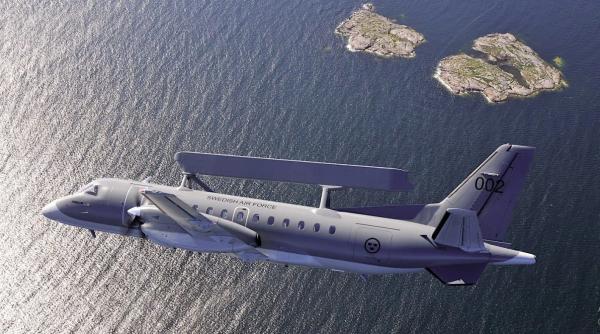 Secretul tactic al Kievului: Avioanele radar suedeze ASC 890 operează de șase luni sub amenințarea directă a rachetelor rusești R-37M