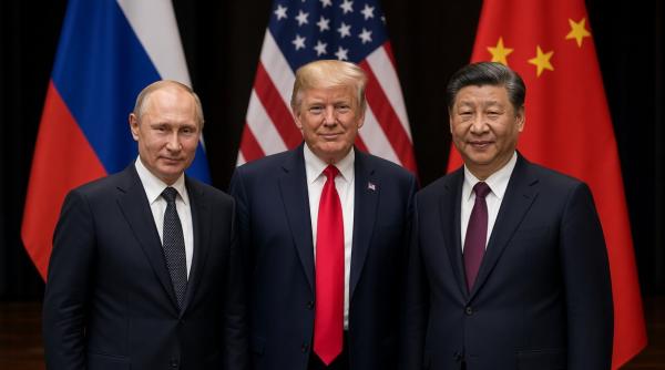 Trilaterala care poate schimba lumea? Negocierile dintre SUA, Rusia și China fără Ucraina sperie lumea cu divizarea pe zone de influență