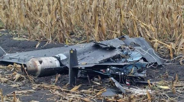 Drona prăbușită în R. Moldova ieri era un Geran 4 cu reacție. Au fost 100 de metri până la o tragedie