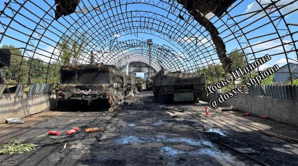 Un val de 5 rachete Storm Shadow ucrainene a ras de pe fața pământului o parte a fabricii ruse Proton. Componente de tancuri T-90, dar și de rachete Iskander se produc aici